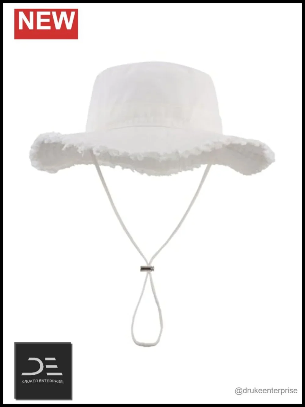 100% Cotton Wide Brim Bucket Hat UPF 50+ Foldable Sun Hat Breathable Travel Hat